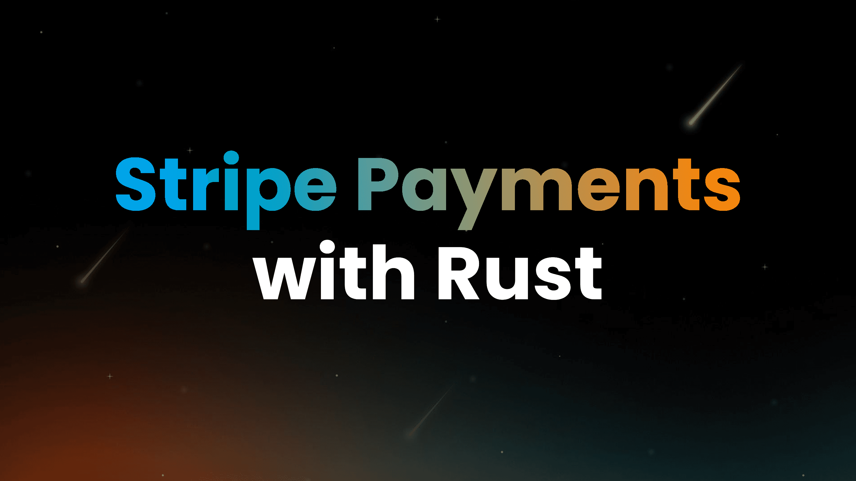 Using Stripe Payments with Rust